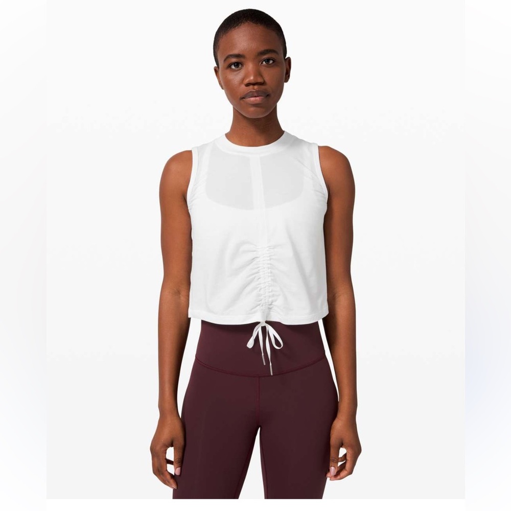 Lululemon Cinch Me Up Front tank